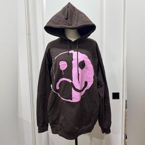 Fall Out Boy 2023 So Much for (tour) Dust Brown Pink Graphic Hoodie Sweatshirt